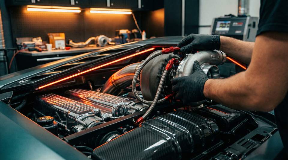 国产自拍改装视频：涡轮套件